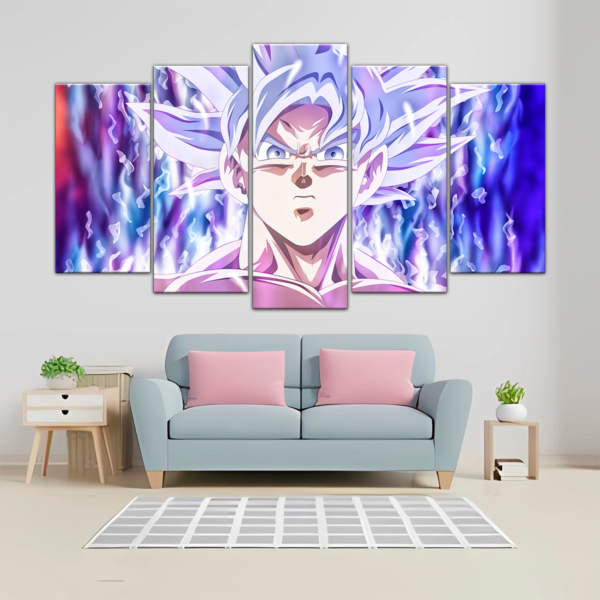 cuadro escalonado goku ultrainstinto