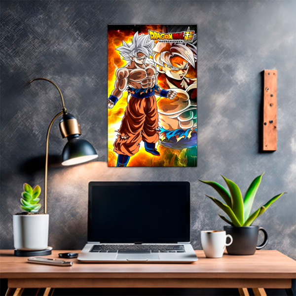 CUADRO DECORATIVO DRAGONBALL PERSONALIZADO