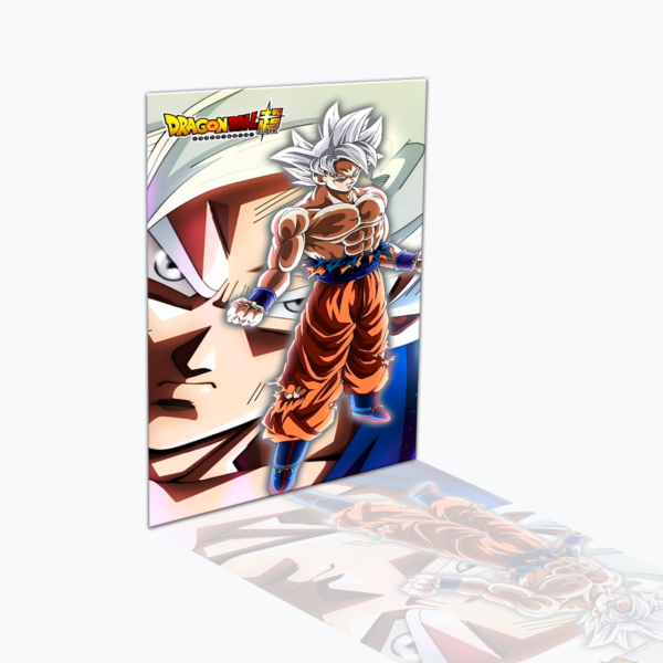 CUADRO DECORATIVO DRAGONBALL SUPER GOKU ULTRAINSTINTO