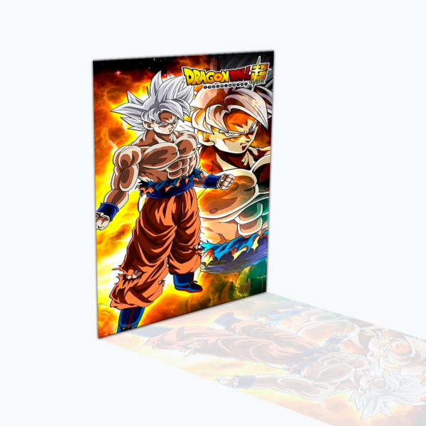 CUADRO DECORATIVO DRAGONBALL PERSONALIZADO