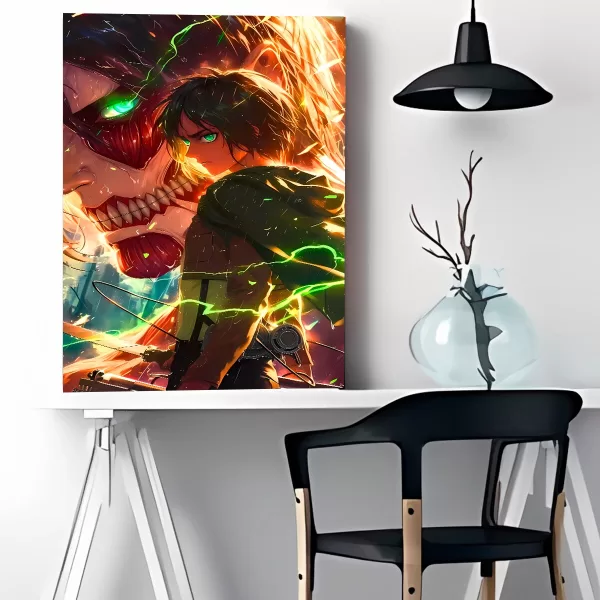 CUADRO DECORATIVO POSTER ATTACK ON TITAN