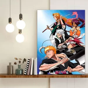 CUADRO DECORATIVO ESTILO POSTER BLEACH