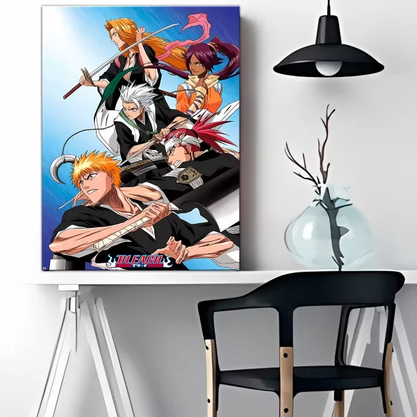 CUADRO DECORATIVO ESTILO POSTER BLEACH