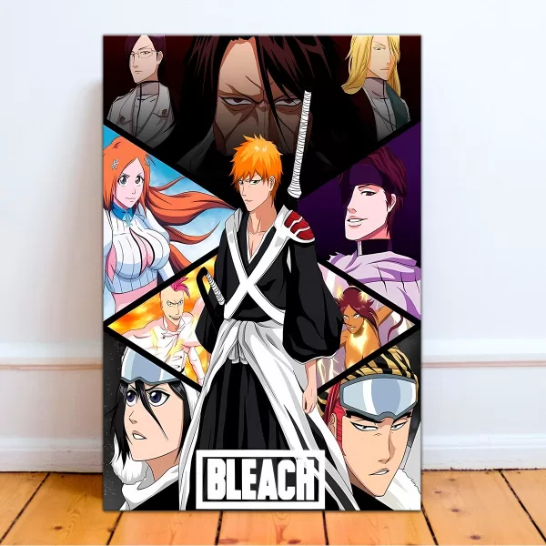 CUADRO DECORATIVO ESTILO POSTER BLEACH