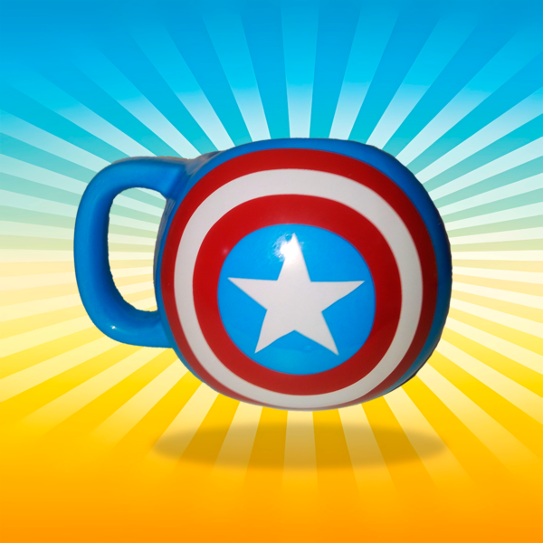 MUG CAPITAN AMERICA TAZA