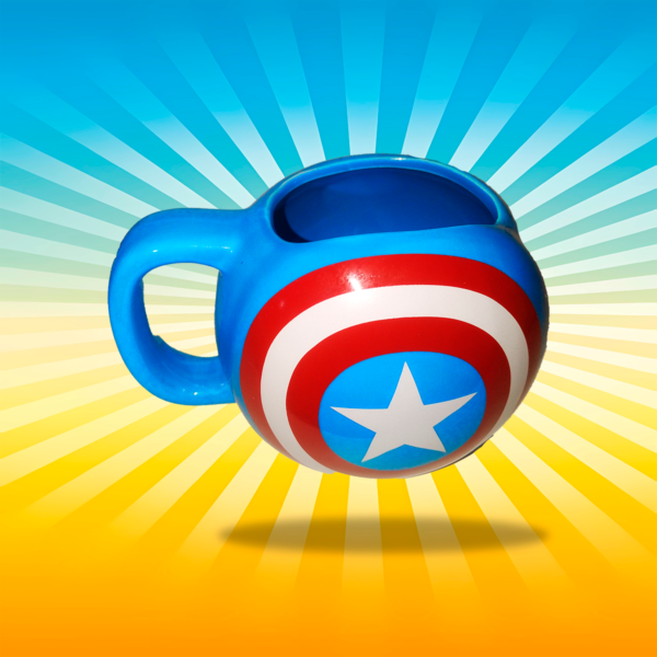 CAPITAN AMERICA - TAZA 3D - Imagen 2