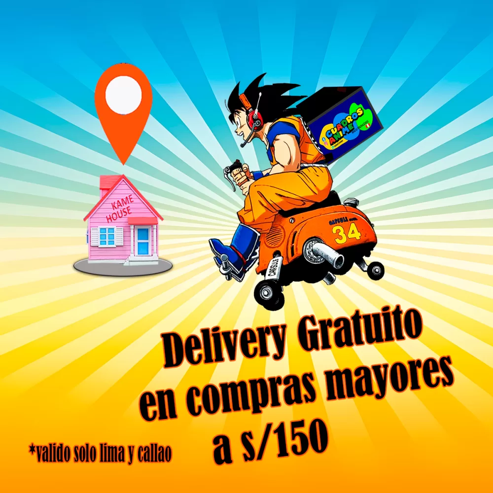 DELIVERY GRATIS EN CUADROS ANIME