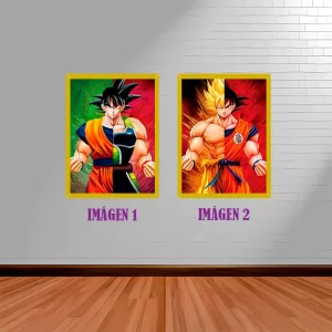 CUADRO 3D LENTICULAR FASE DE GOKU