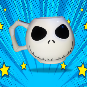 TAZA 3D JACK SKELLINGTON