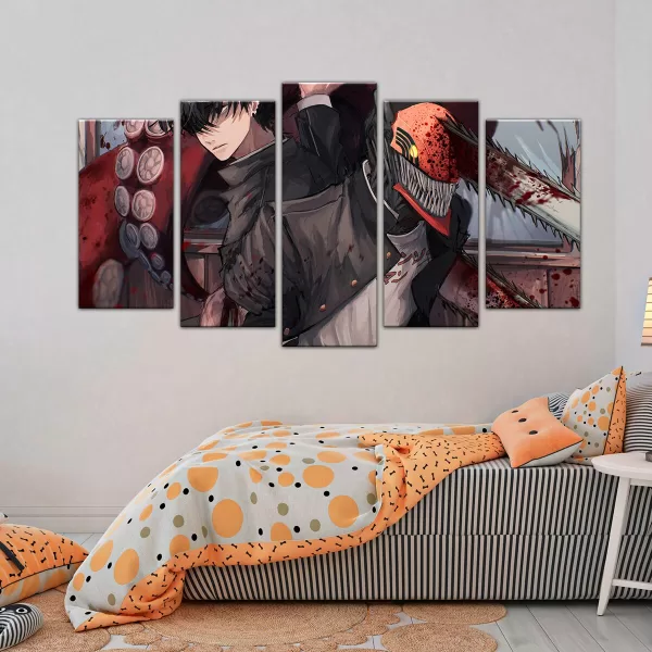 CUADRO DECORATIVO CHAINSAW MAN