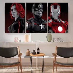 CUADRO DECORATIVO ESTILO POSTER AVENGERS