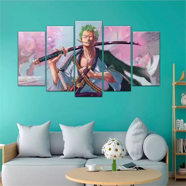 CUADRO DECORATIVO ONEPIECE - ZORO EL ESPADACHIN