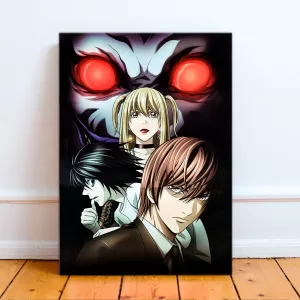 CUADRO POSTER DEATH NOTE