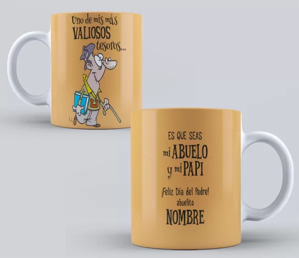 TAZAS PERSONALIZADAS DÍA DEL PADRE