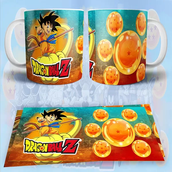 TAZA DRAGON BALL PERSONALIZADA