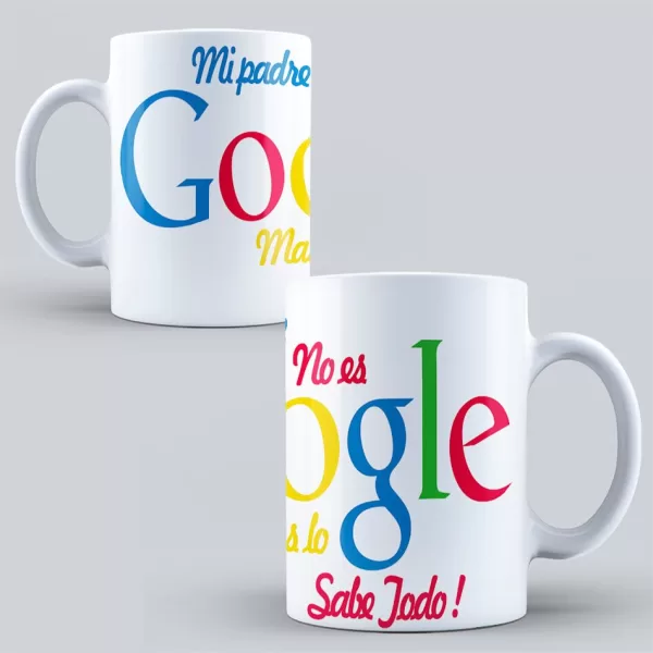 TAZA BLANCA PERSONALIZADA