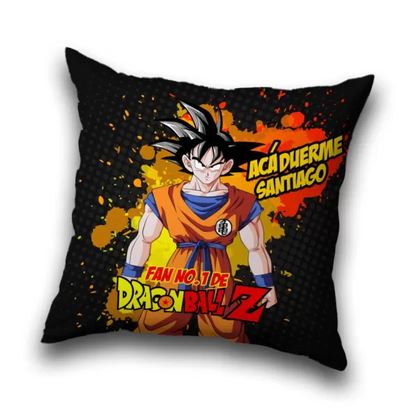 COJIN PERSONALIZADO DRAGONBALL Z