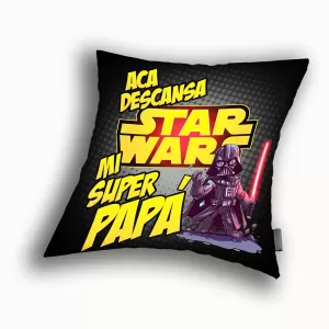 COJIN PAPÁ STARWARS