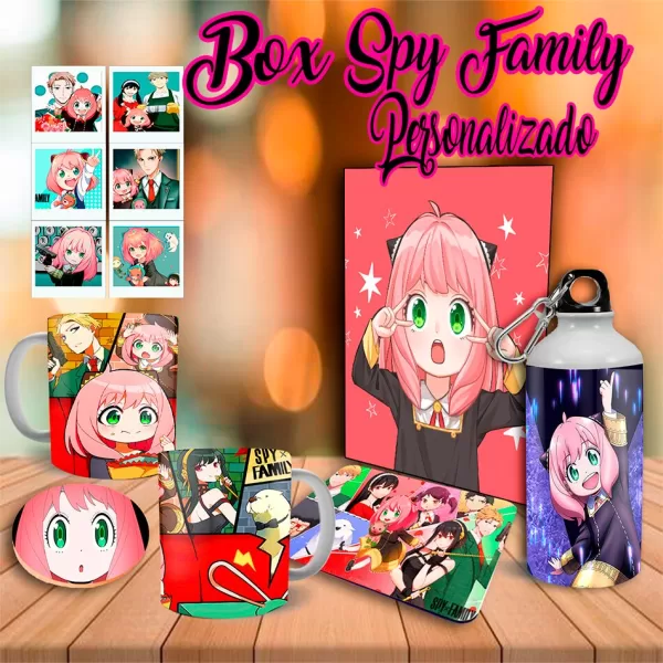 BOX PERSONALIZADO SPY FAMILY