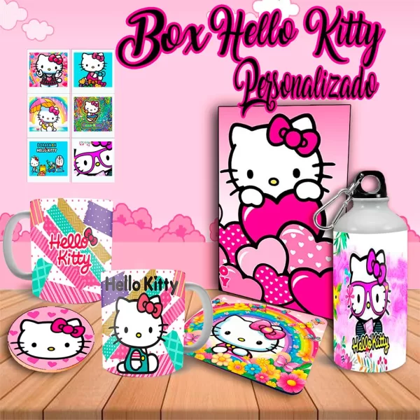 BOX PERSONALIZADO HELLO KITTY