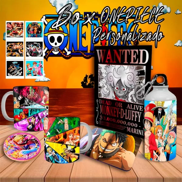 BOX PERSONALIZADO ONE PIECE