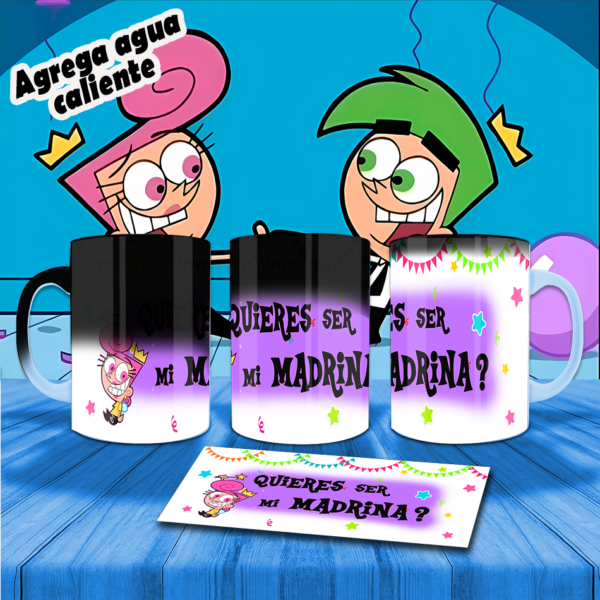 TAZA MÁGICA PERSONALIZADO