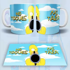 TAZA PERSONALIZADA SIMPSON