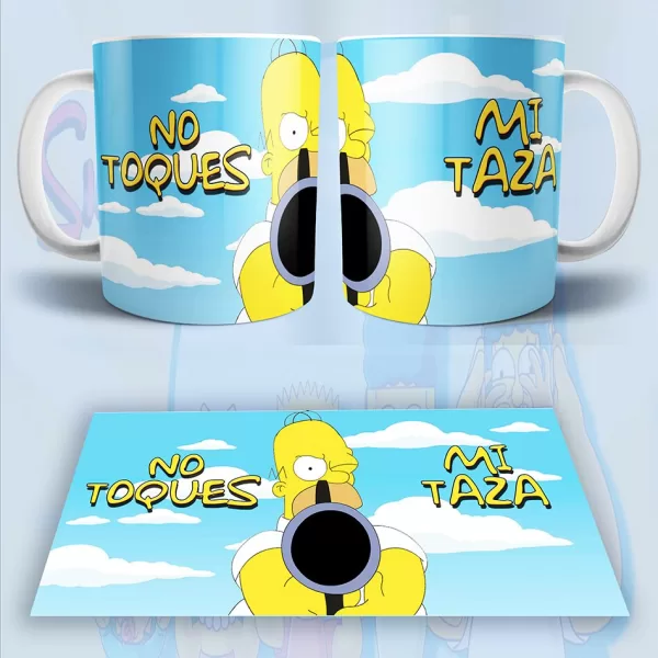 TAZA PERSONALIZADA SIMPSON