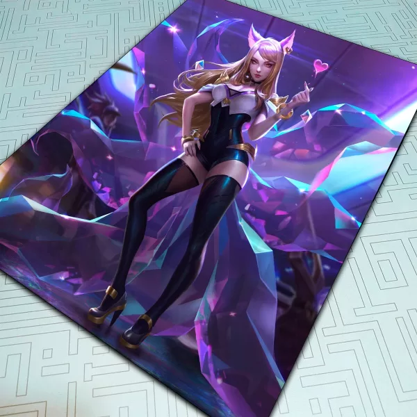 CUADRO POSTER AHRI- LEAGUE OF LEGENDS