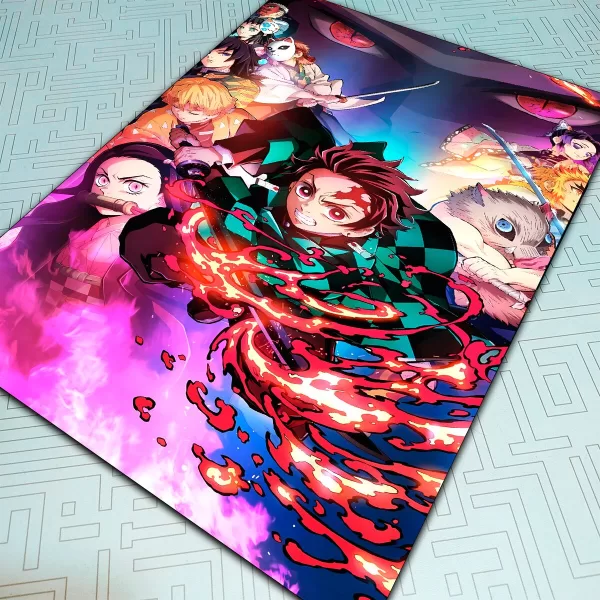 CUADRO POSTER KIMETSU NO YAIBA