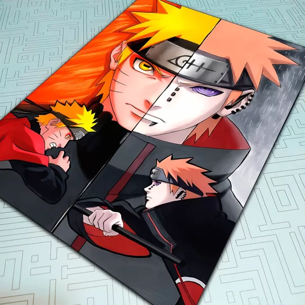 CUADRO POSTER NARUTO AKATSUKI