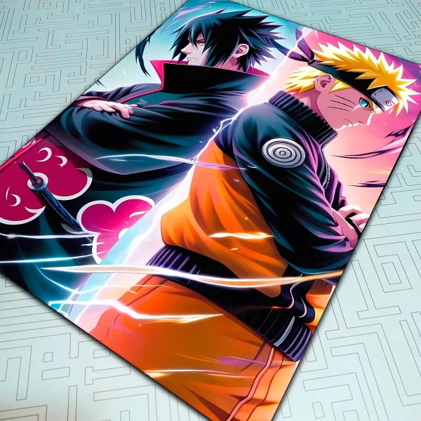 CUADRO POSTER NARUTO SASUKE