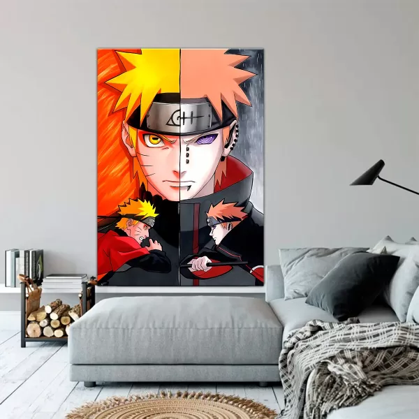 CUADRO POSTER NARUTO AKATSUKI