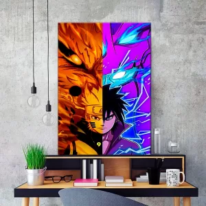 CUADRO NARUTO Y SASUKE