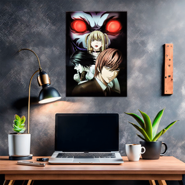 CUADRO POSTER DEATH NOTE2