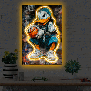 CUADRO NEÓN DONALD