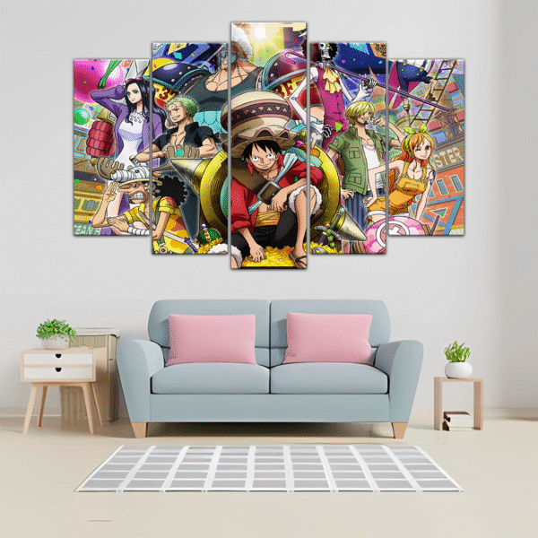 CUADRO ESCALONADO ONEPIECE ESTAMPIDA