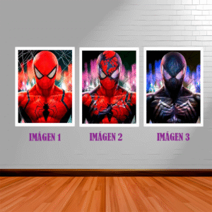 CUADRO 3D SPIDERMAN