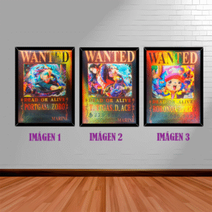 CUADRO 3D WANTED