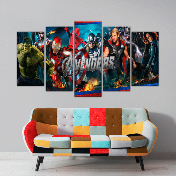 CUADROS ESCALONADOS AVENGERS