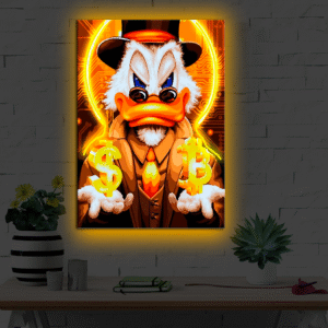 CUADRO NEON MC PATO